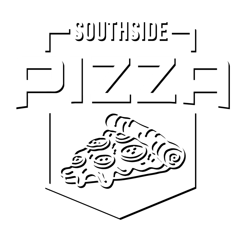 southside pizza logo with shadow