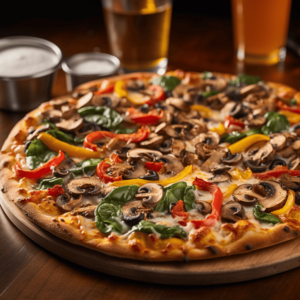 trevorhunter pizza topped with Spinach Bell Peppers Onions Blac 20199e7f 5f25 4bee 9558 538b1488d756